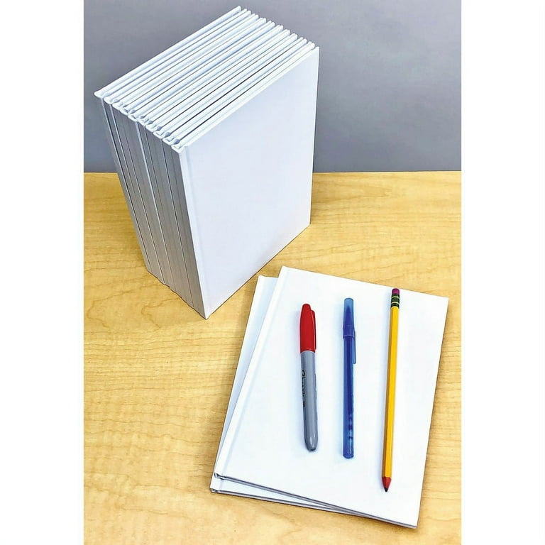 Ashley Hardcover Blank Book - 28 Pages - Plain - 6 Ashley Hardcover Blank Book - 28 Pages - Plain - 6