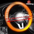 thumbnail image 4 of Auto Heated Steering Wheel Cover 12v 15 In Car Universal Winter Steering Wheel Heating Hand Warmer Wheel Protectivecover, 4 of 5