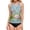 A Flamingo in the Lake, variant on Iauyy High Elasticity Women's Tankini Top- Removable Straps&Cups- 3d Animation Patterns Design for Beach Pool Partie XXL