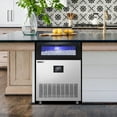 thumbnail image 2 of TITTLA Commercial Ice Maker,265Lbs/24H with 55lbs Ice Storage Capacity, Built-In Ice Machine, Ice Maker for Home Office Bar Restaurant, 2 of 11