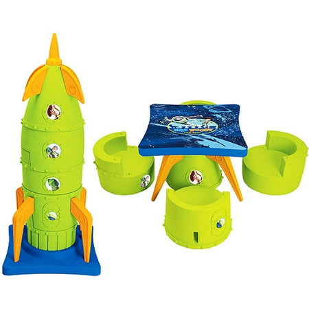 Toy Story Transforming Rocket Ship Table Chair Set