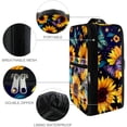 thumbnail image 4 of Starry Sky Sunflower Butterfly Polyester Shoe Organizer - Space-Saving Shoe Storage Solution, 23x31cm Size, 9x12in Shoe Boxes for Convenient Organization and Protection of Your Shoes, 4 of 7