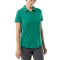 thumbnail image 2 of Athletic Works Women's Active Short-Sleeve Polo Shirt, 2 of 8
