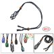 thumbnail image 5 of hecho Cuerda ajustable Cuerda bohemia Bolsa de red de repuesto Fish Netted 8 piezas Soporte vacío para joyería Pulseras , NEGRO perfecl Soporte de piedra vacío, 5 of 8