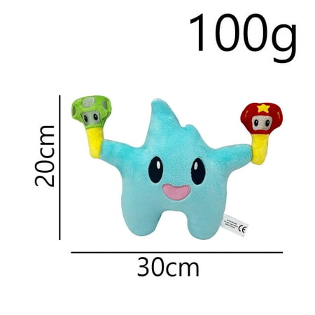 Super Mario Power Suits 8.5 Inch Neko Cat Luigi Tanooki and Cat Mario Stuffed Plush Toys, lumalee cat mario plush(2)