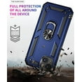 thumbnail image 4 of Entronix Case Designed for Apple iPhone 13 Mini Heavy Duty Case with Built-in Kickstand, Dual Layer Protection with Rotating Holder Ring, Sturdy Case for Apple iPhone 13 Mini, Navy, 4 of 5