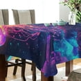 thumbnail image 5 of Yayeee Tablecloths 60" x 120" Rectangle Wrinkle Resistant Party Table Cover, Space Astronaut, 5 of 8