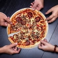 thumbnail image 4 of Bewildely 1 Uds. Pantalla para hornear Pizza, pantalla de malla redonda de aluminio para Pizza, bandeja para hornear corteza fina, bandeja de malla de Herramientas y accesorios para hornear 7 pulgadas Bewildely HA5330-01B, 4 of 6