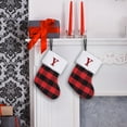 thumbnail image 4 of XYAIYT Stocking Gift Bag Embroidered Letter Knitted Wool Christmas Decorations Christmas Mantel Decor Spacious and Long Lasting Easy to Hang for Mantel and Christmas Tree Display 7.9in Red, 4 of 6