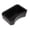 Size:L Color:black, variant on Multi-purpose Feeding Dish Food Water Basin Tray for Pet Reptiles Snake Terrarium Habitat