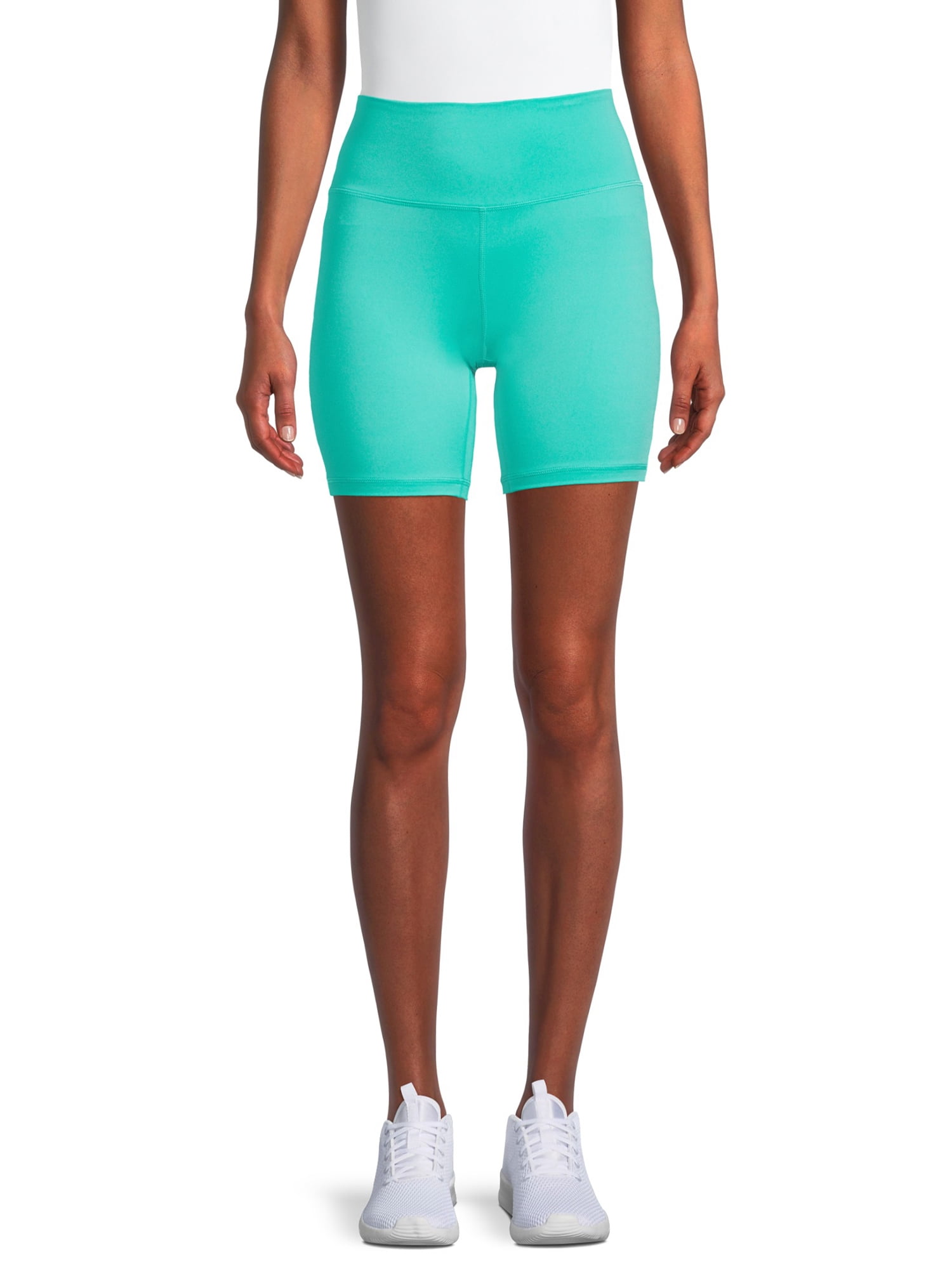 Athlux Women's Basic Luxe High Waist Bike Shorts