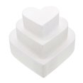 thumbnail image 1 of 3 Pcs Wedding Koozies Dummy Cake Foam Gold Cake Stand Cake Boards Styrofoam Cake, 1 of 4
