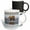 Multicolor, variant on 3drose, Coastal Grizzly Bear Walks Along Mud Flats, Lake Clark Np, Alaska., 11oz Two-tone Red Mug