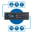 thumbnail image 3 of JENSEN MPR210 Radio estéreo para automóvil con pantalla LCD de 7 caracteres de un solo DIN | Asistente Push to Talk | Llamadas manos libres Bluetooth y transmisión de música | Radio AM/FM | Reproducci, 3 of 5