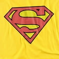 thumbnail image 2 of Superman Classic Logo Unisex Adult T Shirt, Yellow, 3X-Large, 2 of 6
