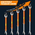 thumbnail image 4 of Protector de popa para barcos PUIOCO, ajustable de 58 a 89 cm, para motor fueraborda, 4 of 7