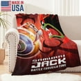 thumbnail image 3 of Samurai Jack-themed Pals Plush Throw Blanket Gifts for Fans Girls Boys Women Present Suitable for a variety of settings, 3 of 6