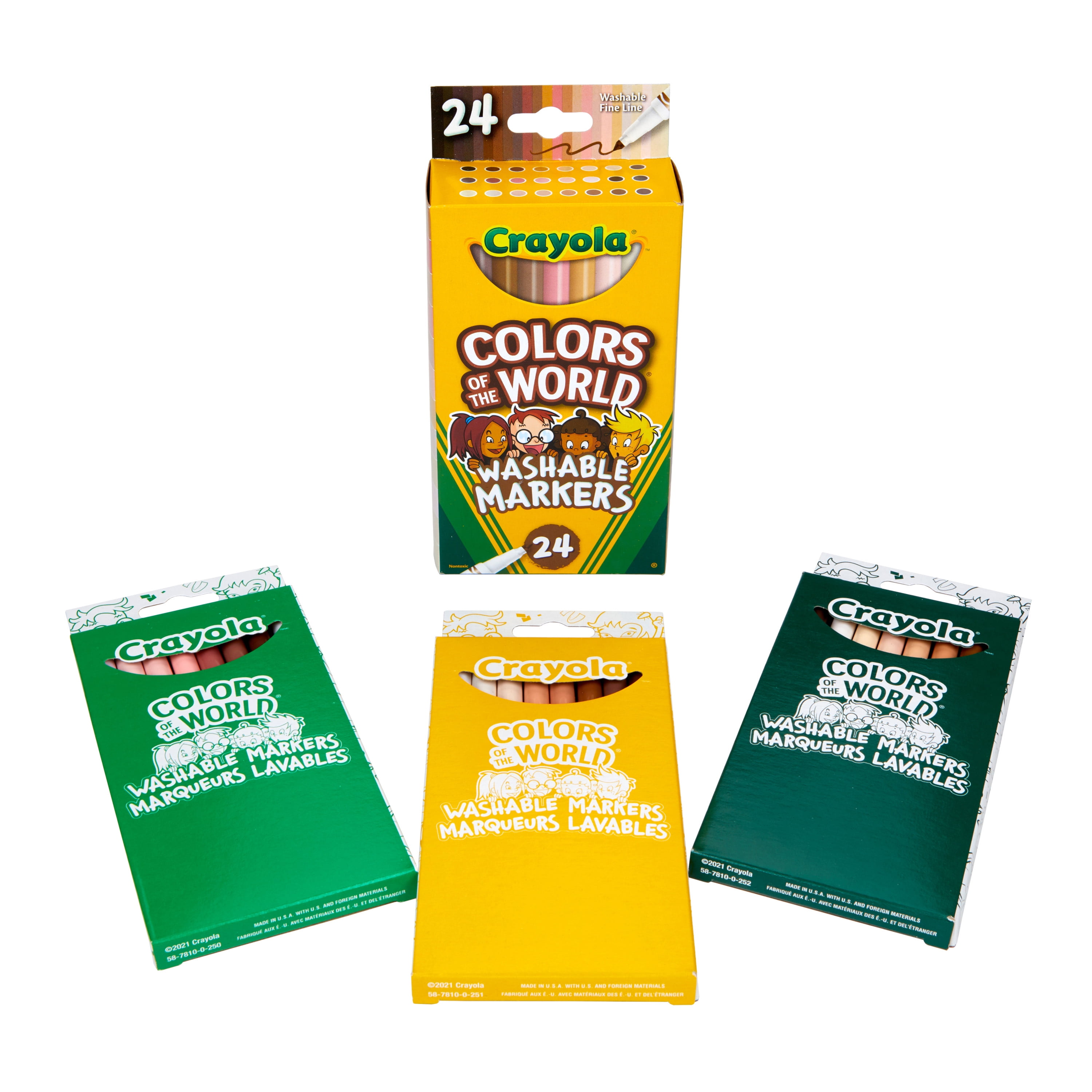 Crayola 24-Count Colors of The World Markers $6.47 (Reg. $9.39) -  Fabulessly Frugal