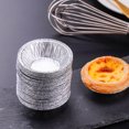 thumbnail image 5 of 400 Uds. Bandejas para tarta de huevo, bandejas para tarta de papel de aluminio, Mini bandejas para tarta, bandeja para hornear pasteles, láminas para tarta, plato de pastelería, 5 of 5