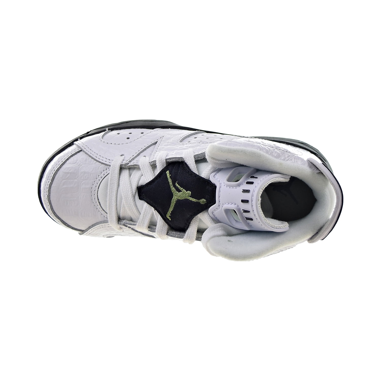 jordan 6 white black alligator