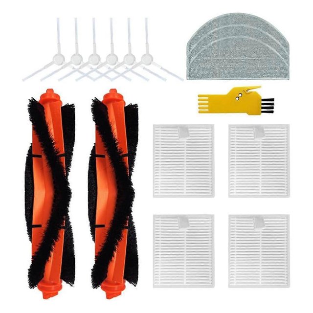 Accesorios compatibles con Robot Aspirador E12, Aspirador E10 Piezas de Repuesto para Robot Aspirador Como se muestra, Como se muestra