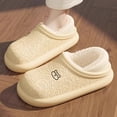 thumbnail image 4 of CHUMUD Women's Warm Fleece Lined Slippers, Waterproof Anti-Slip EVA Clogs with Low Heel Wrap, Cozy Indoor Outdoor Winter Slide Sandals, 4 of 7