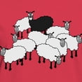 thumbnail image 3 of CafePress - Black Sheep Cartoon Women's Dark T Shirt - Women's Traditional Fit Dark T-Shirt, 3 of 4