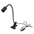 thumbnail image 4 of Portalámparas E27 E26, Cuello De Cisne Ajustable De 360 ​​​​grados Con Interruptor De Llave, Para Dormitorio, Oficina, Escritorio, Mesa, Lectura, Luz De Libro, 4 of 7