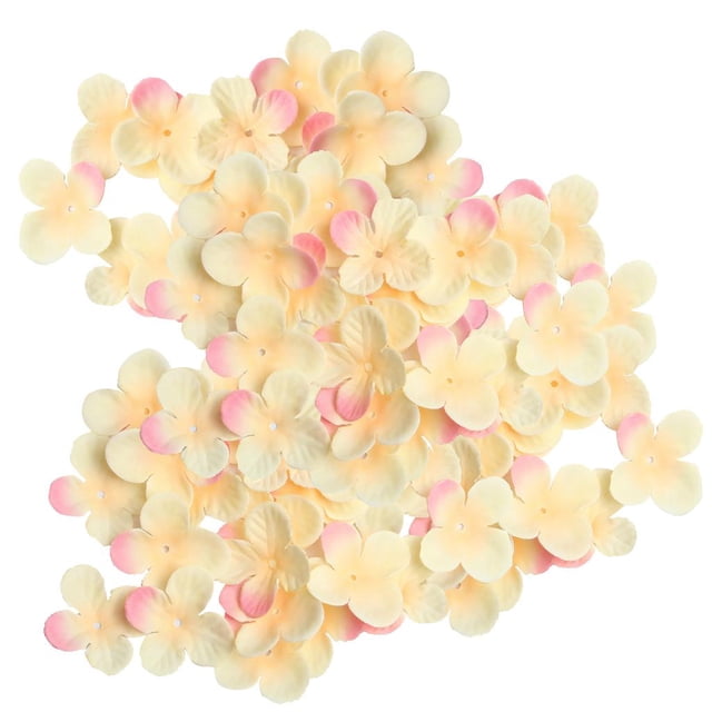500 pétalos de rosa artificiales para manualidades con lazos para el cabello champán