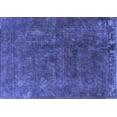 thumbnail image 1 of Ahgly Company Machine Washable Indoor Rectangle Oriental Blue Industrial Area Rugs, 5' x 7', 1 of 4