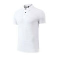 thumbnail image 3 of Vetsdori Men's Quick Dry Shirt with Classic Neck Short Sleeve featuring Breathable in Standard Fit, 3 of 4