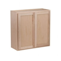 RTA Cabinets USA Raw Maple 2 Door Wall Cabinet | 30"Wx36"Hx12"D