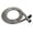 Silver, variant on Stainless Steel Explosion Proof Shower Hose Shower Hose Shower Hose 2 M Copper Core Cap Hose