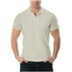 thumbnail image 1 of Blusa y camisa de manga corta con cuello vuelto para hombre, moda informal, con ventilación, botones y solapa, manga corta, poliéster, 1 of 5