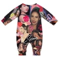 thumbnail image 2 of Selena Quintanilla Baby Long Sleeve Footless, Infant Playsuit Romper Jumpsuits for Boys Girls, 2 of 8