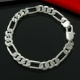 thumbnail image 6 of Xinyolin Men's Hip Hop Bracelet Chain - Electroplating Bright Luster Bangle Gift, 6 of 7