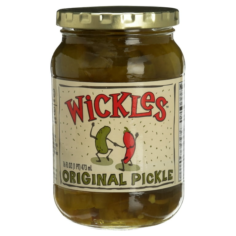 Wickles Wicked Pickle Chips, 16 oz (Pack - 6)