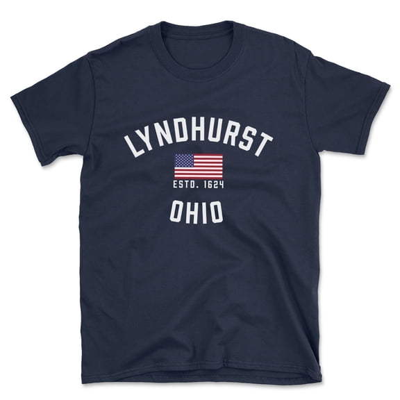 Lyndhurst Ohio Patriot Men's Cotton T-Shirt