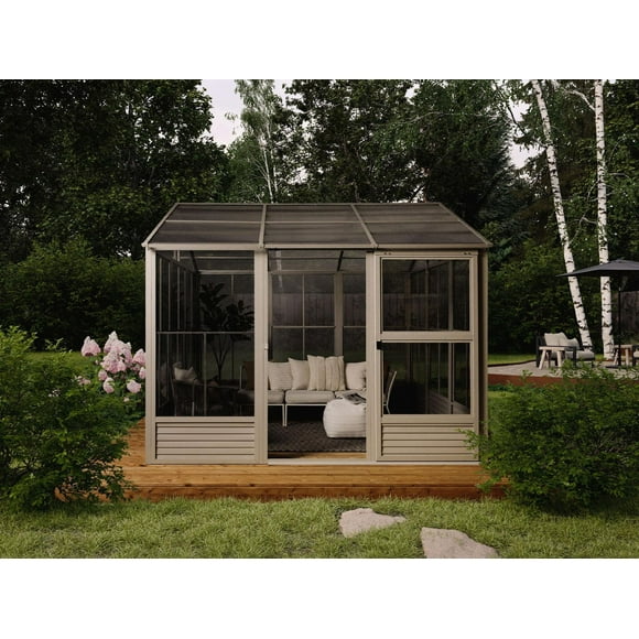 Myrdal Solarium 11x10 toit en polycarbonate
