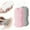 Pink & Gray, variant on Magic Exfoliating Bath Sponge, New Magic Exfoliating Body Scrubber for All Skin Types, 3D Super Soft Exfoliating Bath Sponge for Friendly Reusable, Adults Women and Men (Pink & White)
