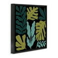 thumbnail image 4 of Stupell Industries Leaf Sprigs Collage Plants & Flowers Painting Black Floater Framed Canvas Art Print Wall Art, 18 x 18, 4 of 10