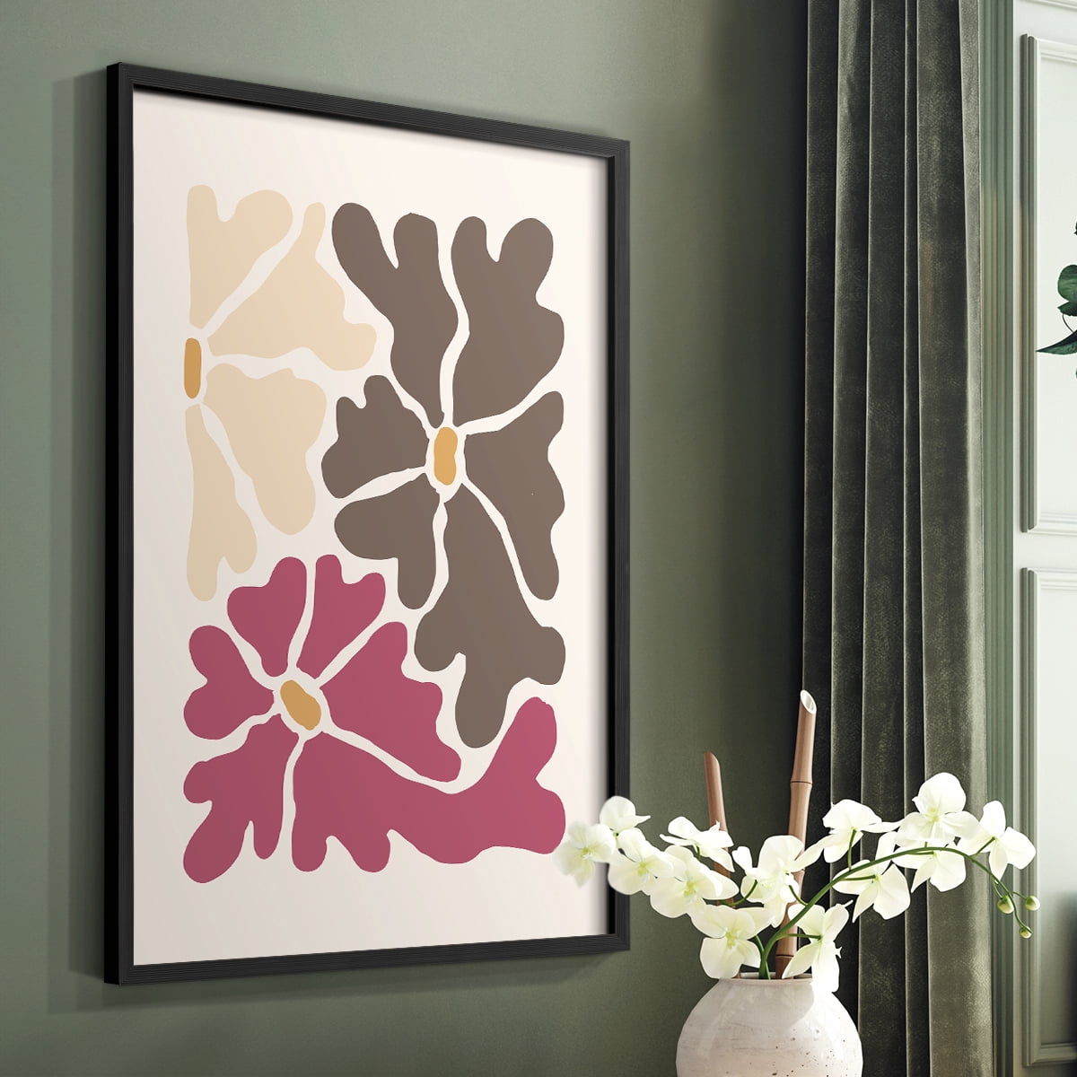 Matisse CCLX in Solid Wood 22 x 28 Framed Print