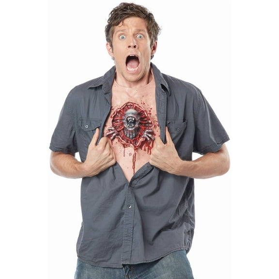 Parasite Chest Adult Tie on Bib
