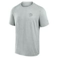 thumbnail image 2 of Men's Fanatics Gray Pittsburgh Penguins Front Office Tech T-Shirt, 2 of 3