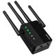 thumbnail image 3 of Reloj Amplificador WLAN 1200 Mbps DQrwqpou Extensor WiFi Puerto 2xLAN Enchufe de EE UU, 3 of 9