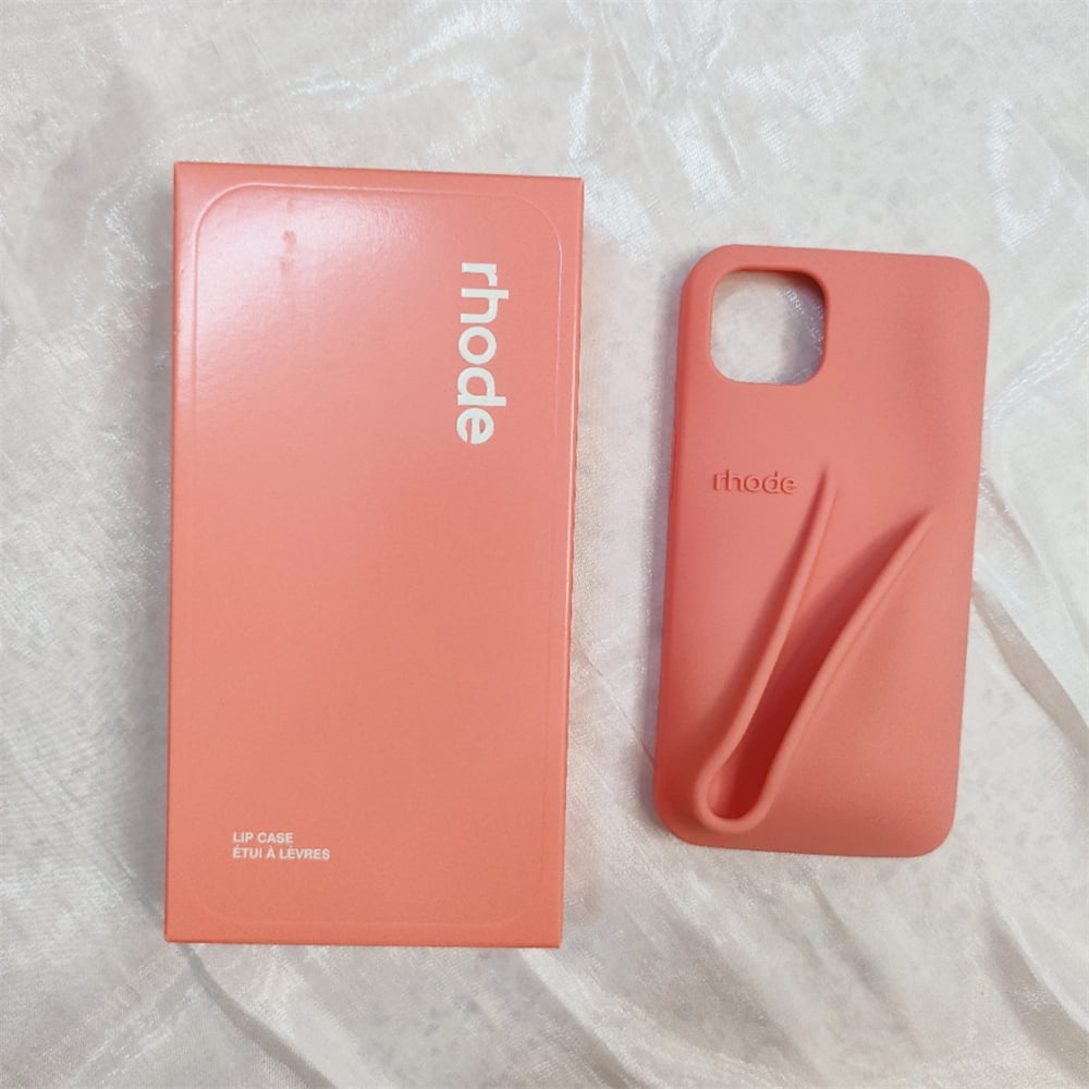 Rhode Lipstick Phone Case for iPhone (Orange Without