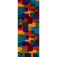 thumbnail image 4 of Momeni New Wave 2'6" X 12' Contemporary Hand Tufted Wool Runner Rug, 4 of 4