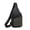 Green, variant on Crossbody Bag Sling Backpack Lightweight Water-Resistant,Headphone Hole Adjustable Strap,for Men Women,for Daily Use Travel Outdoor