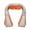 Beige six-key, variant on Heated neck and shoulder massage shawl, multifunctional kneading massage pillow, universal massager for waist, back, legs, and whole body
