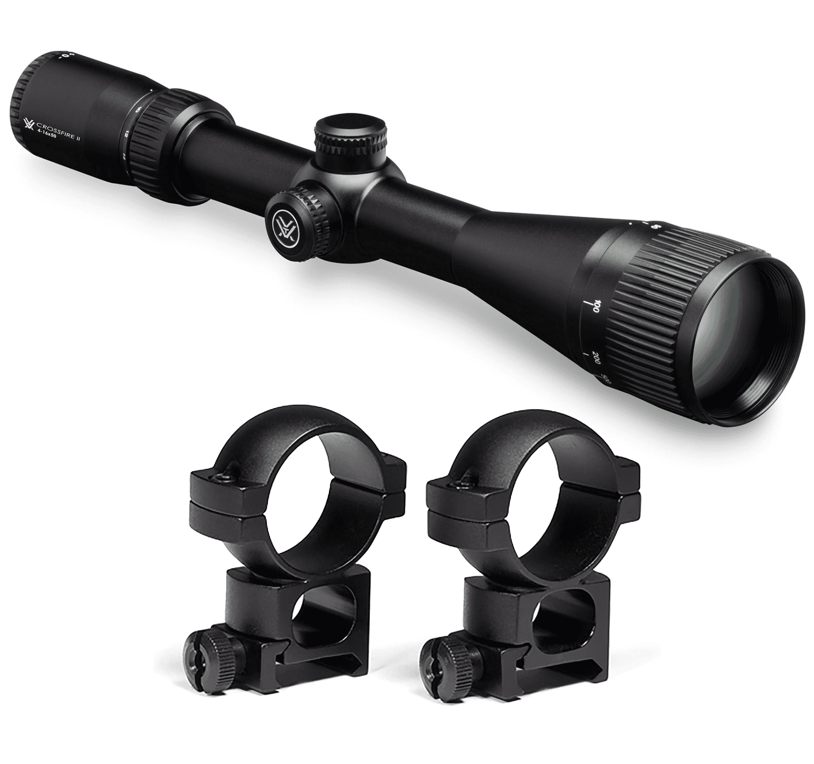 Vortex Optics Crossfire II AO 416x50 DeadHold BDC MOA Riflescope with